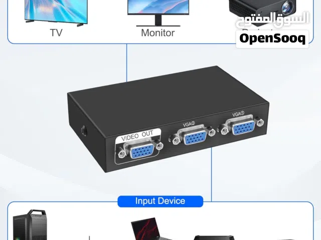 VGA Splitter 1 Input 2 Output