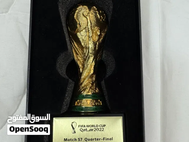 كأس العالم قطر VIP2022 اصليه مطليه بذهب عيار 18 قيراط مباراة الأرجنتين وهولندا
