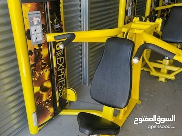 جهاز fitness optima shoulder press life(امريكي مستعمل)