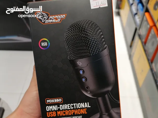 Porodo gaming omni directional usb microphone