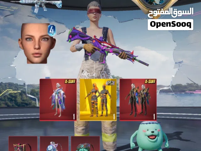 حساب ببجي أسلوب خوافي لڤل المجموعات 69