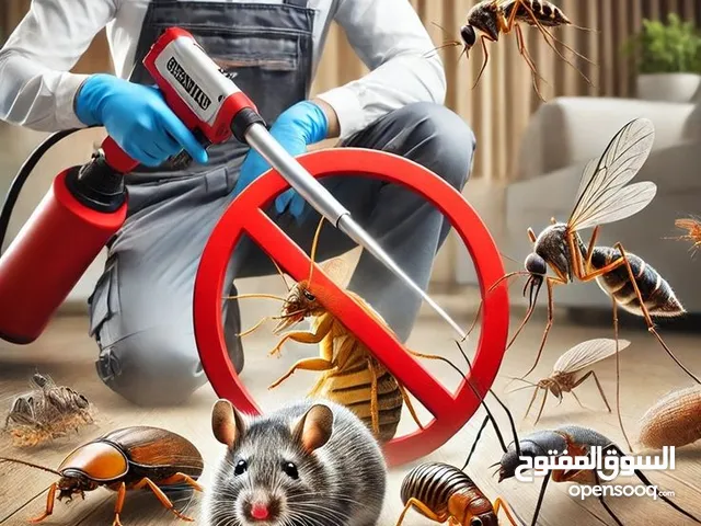 إبادة الحشرات والصراصير في العاصمة نتيجة مضمونة”