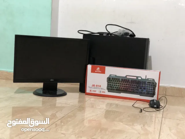 كمبيوتر العاب i5 حيل رابع رامات 16 جيجا و كرت شاشة gtx 1050 و اس اس دي 240 جيجا مع جميع اغراضه