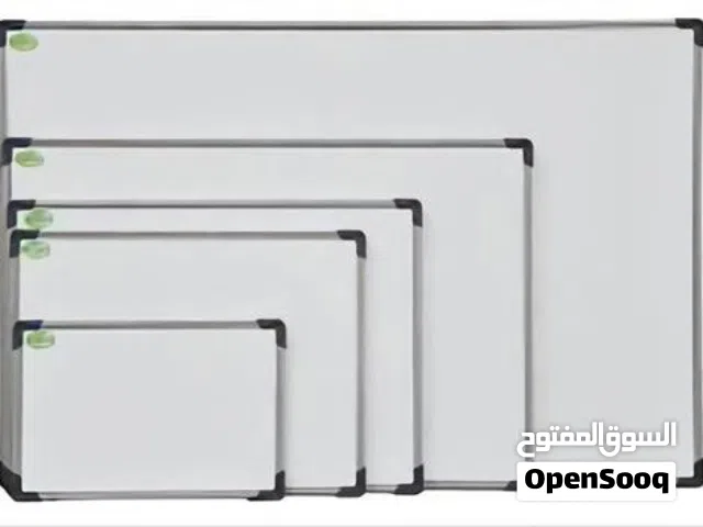 الواح وايت بورد،ستاند خشب، لوحات كانفس، طاولات دراسة
