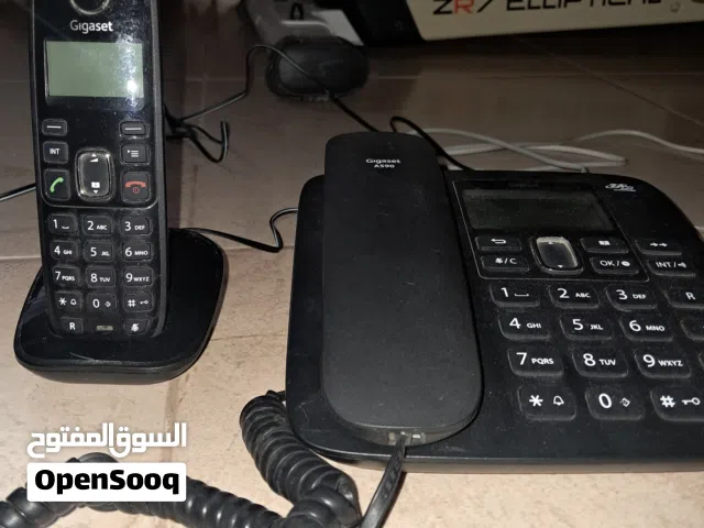تلفون ارضي سلكي + لاسلكي gigaset A590