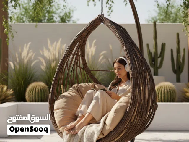 أرجوحة الاسترخاء المنزلية - أناقة وراحة لا تقاوم.