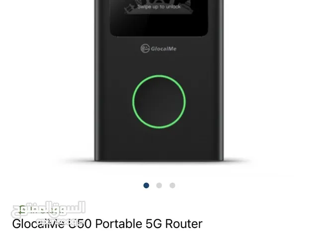 GlocalMe U50 Portable 5G Router Global 5G network faster than a bullet