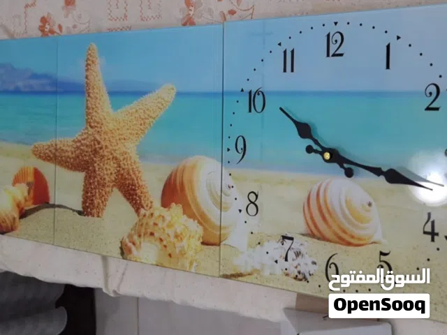 *Great Deal: Starfish & Seashells 3-Piece Wall Clock - OMR 5.9!*