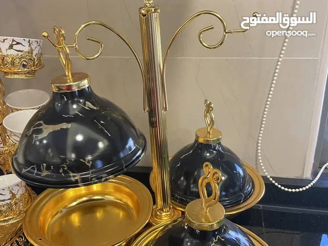 مضايف العيد ذهبيه نوعيه ثقيله استعمال خفيف
