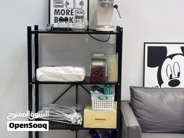 رف حديد 4 طابق  ااطول/126سم العرض/72سم