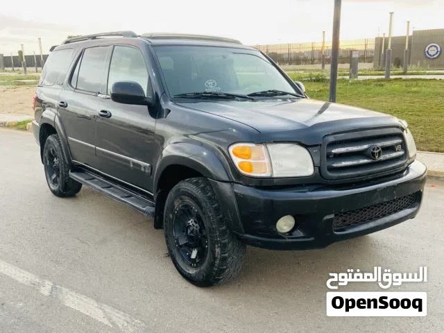 تايوتا سكويا 2004 رباعي محرك كنبيو الله يبارك الات جر مشاالله مسجل