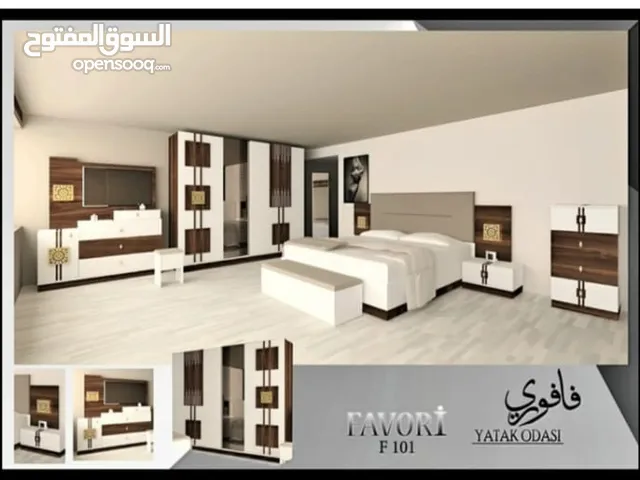 غرف نوم تركي 10 قطع شامل التركيب والدوشق الطبي