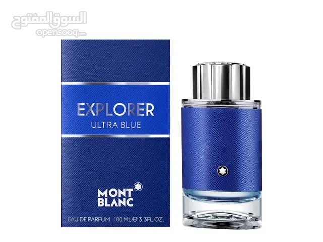 عطر montblanc explorer ultra blue بحالة الجديد