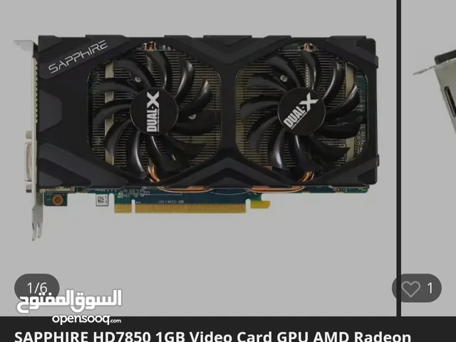 Amd radeon sapphire HD 7850 1gb للبيع
