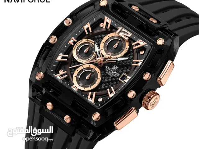 تألق مع ساعة NAVIFORCE الرياضية ( لعشاق الساعات الفخمه)