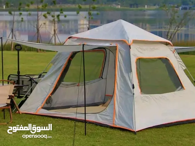 خيمة تخيم مشمعة ضد الماء سهلة الفتح