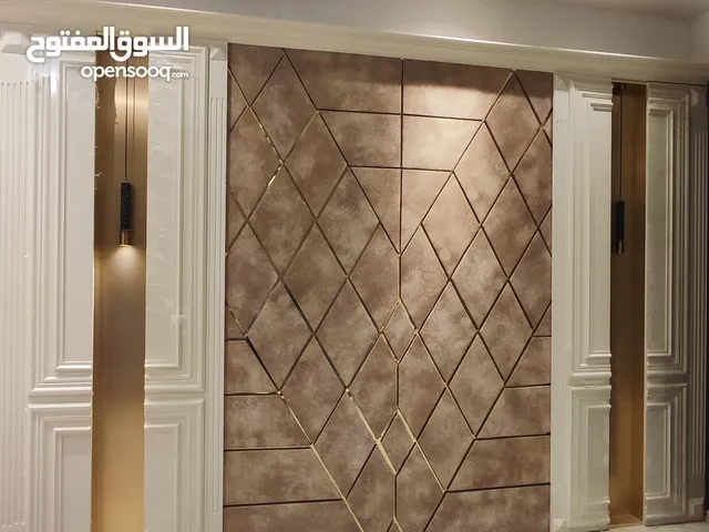 ديكور أو تكسية للحائط خلف السرير أو شاشة