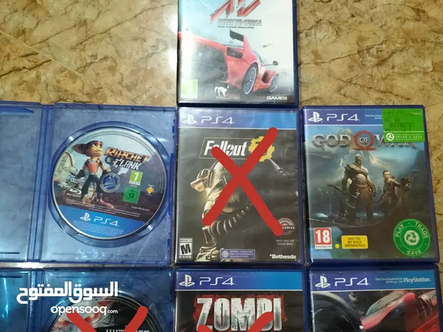 العاب ps4 بحالة جيدة