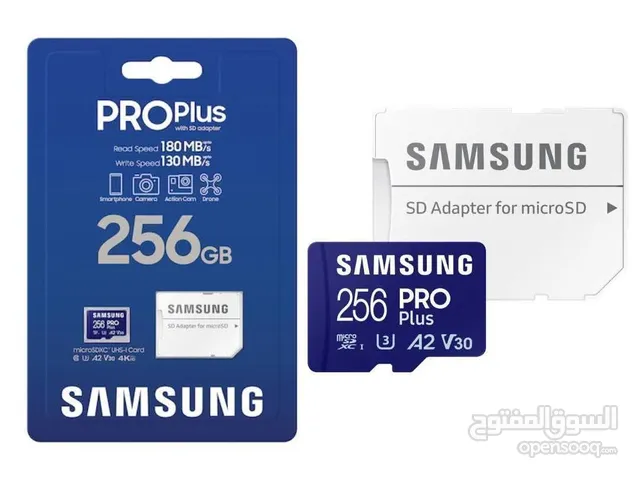 Samsung Pro Plus 256GB Micro SD Card New