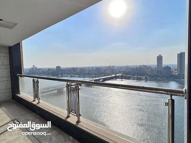شقه استلام فوري للبيع في المعادي مفروشه بفيو علي النيل مباشره بأكبر عائد استثماري - Nile pearl