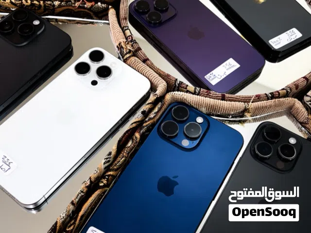 ايفون 15 برو ماكس مبدل شاشة قطعة اصلية ذاكرة 512 جيجابايت بطارية 91%لون كحلي
