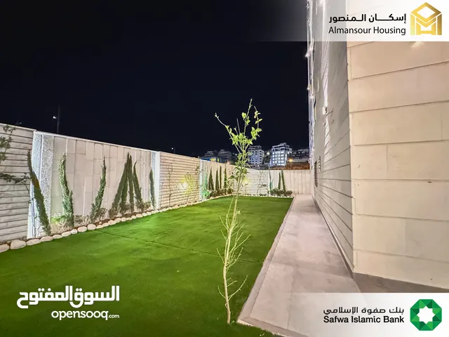 شقة فاخرة شبه أرضية يمين 190م2 للبيع في خلدا/ مشروع ستي 4 ( إسكان المنصور )