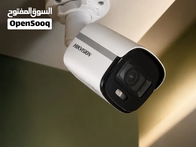كاميرات HIKVISION مع سماعتين و MP FIRE وكالة