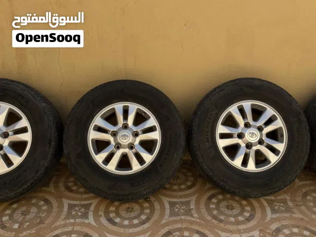 اطارات مع رنجات وكاله من نوع ميشلن موديل2011 نظيفات و موديل للإطارات 2023