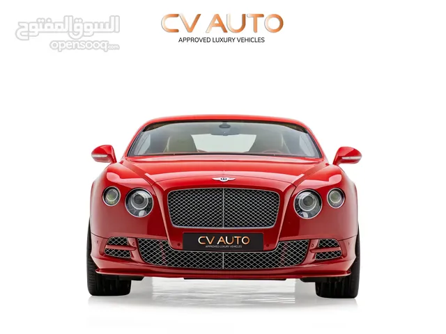 2015 BENTLEY CONTINENTAL GT SPEED