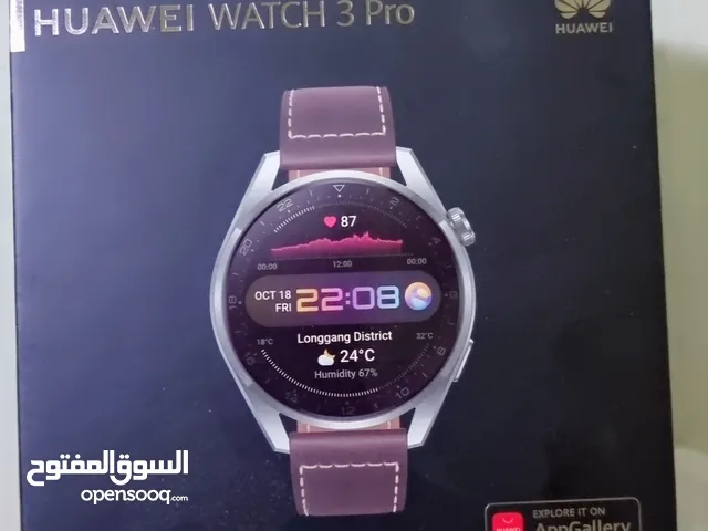 ساعة HUAWEI WATCH 3 pro مستخدمة للبيع