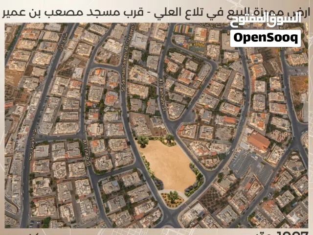 Residential Land for Sale in Amman Tla' Ali