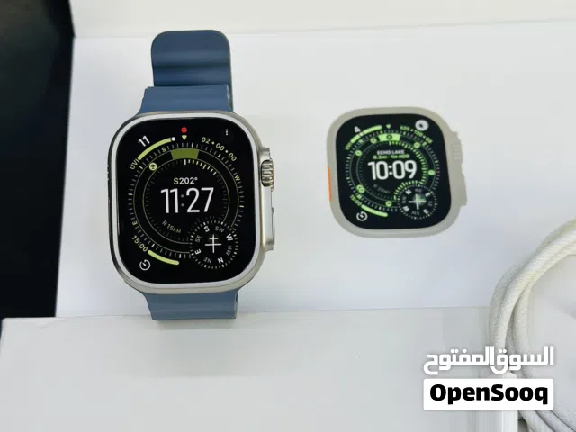 Apple Watch Ultra 3 49mm natural titanium under 7 months warranty  with box and cable 100% battry