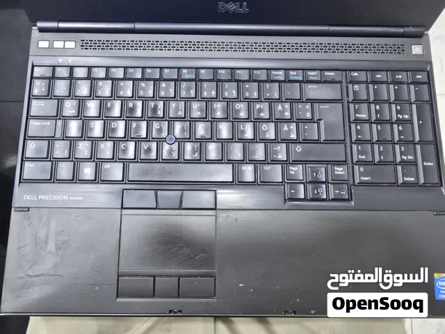 اسم الجهاز: DESKTOP-NE21EN1 (موديل Precision M4800). المعالج (Processor): Intel(R) Core(TM) i7-4800M