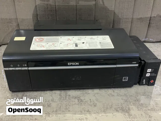 طابعة ايبسون L800 مستخدم نظيف