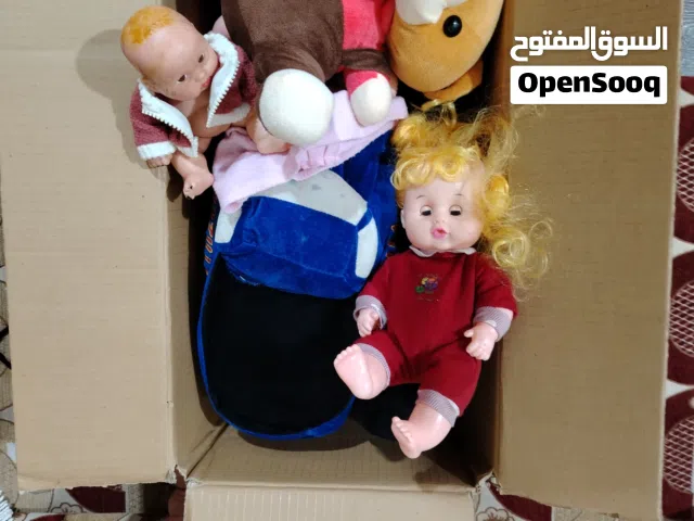 كارتونين اللعاب ولادي بناتياكثر من عشر قطغ العاب نضيفه احجام مختلفه