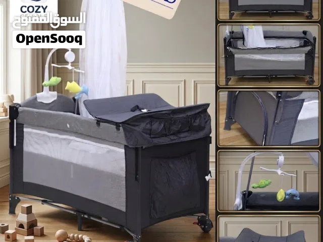 Cozy Cradle.. سرير الراحة والأمان بتصميم عصري ذكي مع خاصية next to me تتوفر خدمة التوصيل