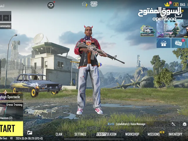 Pubg Accounts and Characters for Sale in Al Dakhiliya