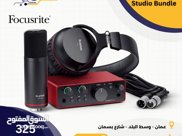 Scarlett Solo 4th Gen Studio Bundle