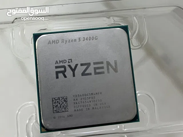 معالج Ryzen 5 3400G مع كرت مدمج