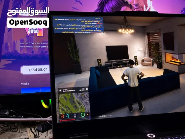 لاب توب لينوفو قيمنق حجم كبير شاشه 15.6 انش يحصل ل تصميم + العاب يجي كرت مدمج 8 غير منفصل 8 كرت شاشه