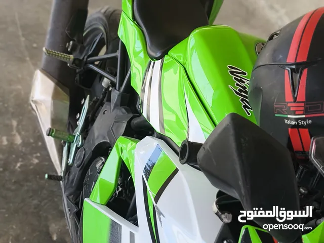 Kawasaki ninja 2017 250شطب مع وراقو رقم