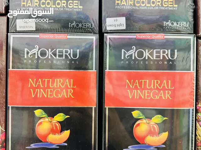 Hair colour and skin creams