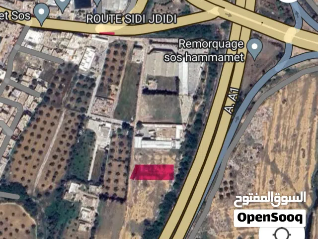 3000 متر على الطريق السريعة الحمامات لبعث مشروع