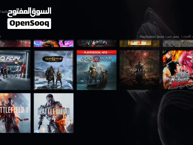 حساب بلايستايشن فية 26 لعبة مملوكة