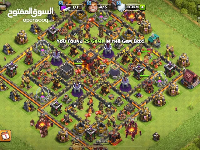 Clash of Clans Accounts and Characters for Sale in Amman