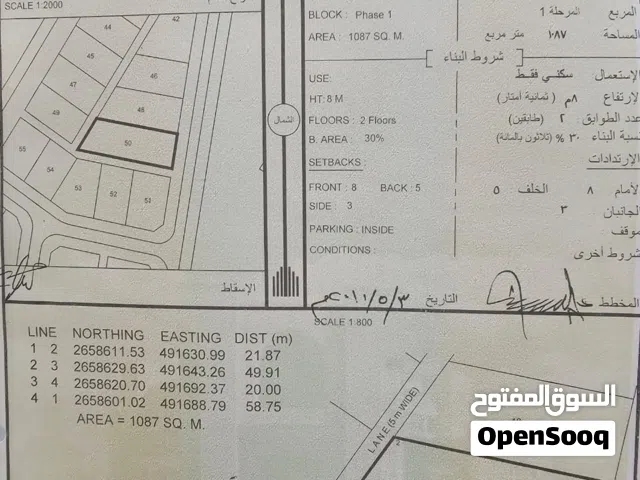 ارض سكنية في صحم