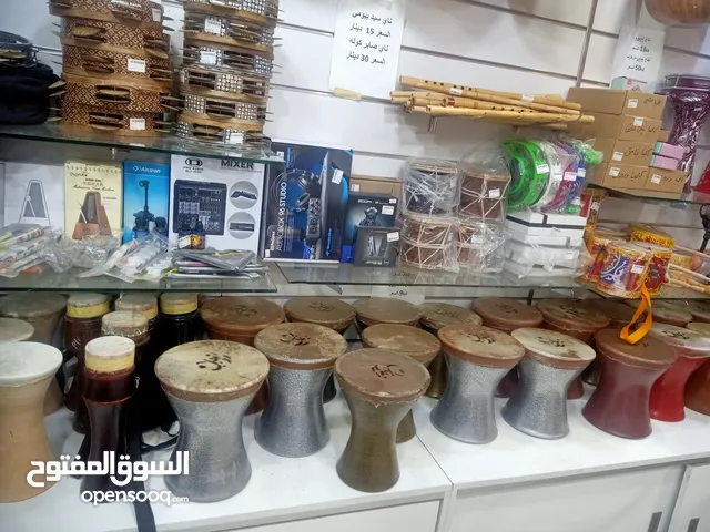 جميع الإيقاعات الفخار والبيتل التركى والمصرى وجميع الالات الموسيقية بارخص الاسعار