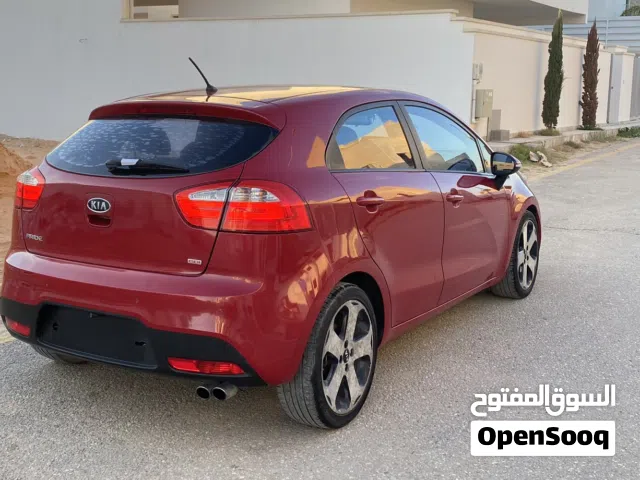 كيا ريو موديل 2014 استراد كوريا ممتازة نظيفة ربي يبارك كل شي شغال مشاء الله