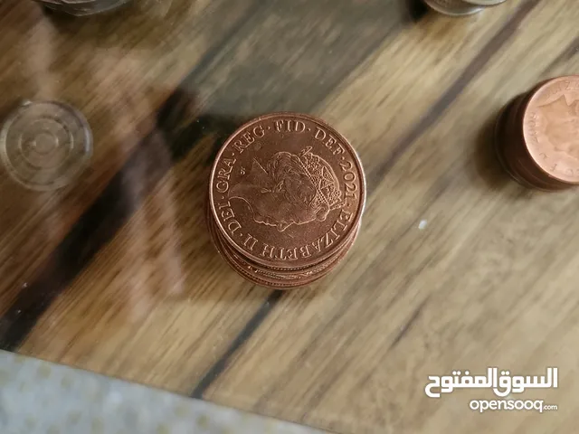 عملات بريطانيه 1982موجود منها عملات نادره من الثمانينات