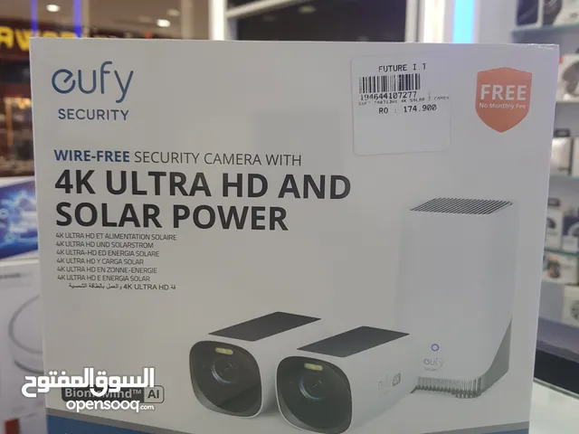 Eufy Security 4k ultr hd solar power wi-fi Camera kitt S330